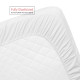 Set of 4 Piece Hotel Luxury Bed Sheet Set and 2 Hypoallergenic Bamboo Pillows