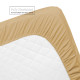 Set of 4 Piece Hotel Luxury Bed Sheet Set and 2 Hypoallergenic Bamboo Pillows