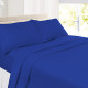 Set of 4 Piece Hotel Luxury Bed Sheet Set and 2 Hypoallergenic Bamboo Pillows
