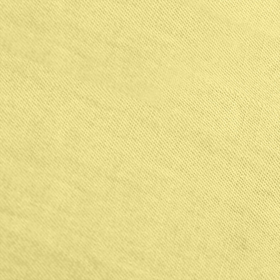 Body Pillowcase - Microfiber Pillow Case -Body Pillow Size 20x54, Vanilla Yellow