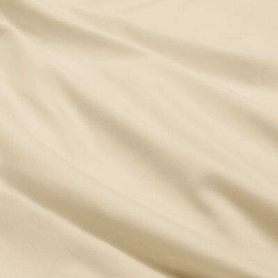 Duvet Cover Set Soft Brushed Comforter Cover W/Pillow Sham, Cream - King