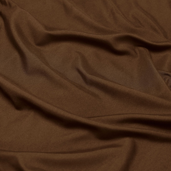 Duvet Cover Set Soft Brushed Comforter Cover W/Pillow Sham, Chocolate - Full