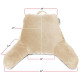 Soft Reading Pillow, TV & Bed Rest Pillow, Arms Support With Pockets - Beige