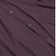 Duvet Cover Set Soft Brushed Comforter Cover W/Pillow Sham, Eggplant - Full
