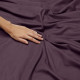 Duvet Cover Set Soft Brushed Comforter Cover W/Pillow Sham, Eggplant - Full