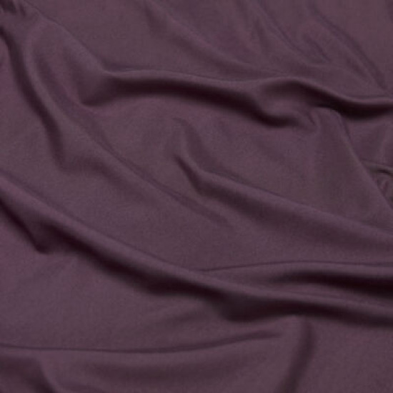 Duvet Cover Set Soft Brushed Comforter Cover W/Pillow Sham, Eggplant - Full