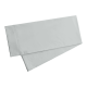 Body Pillowcase - 1 Microfiber Pillowcase -Body Pillow Size 20x54, Silver Gray