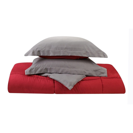 Clara Clark Reversible Down Alternative Comforter Soft All-Season Quilt