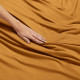 Duvet Cover Set Soft Brushed Comforter Cover W/Pillow Sham, Mocha - Full