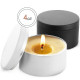 Candle Tins for Candle Making Metal Jars Storage Containers Lids and Stickers
