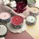 Candle Tins for Candle Making Metal Jars Storage Containers Lids and Stickers