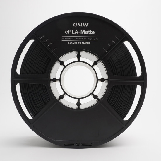 eSUN ePLA-Matte 3D Printer Filament 1.75mm 1KG 2.2LBS 3D Printing Filament Matte Surface Low Density Material for 3D Printing - Yellow