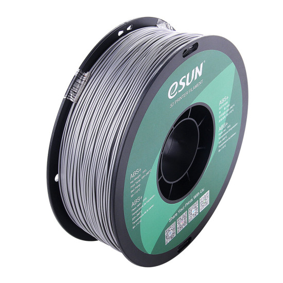 eSUN ABS+ 1KG 3D Printing Filament 1.75mm ABS 3D Printer Filament Vacuum Packaging 1KG 2.2 LBS Spool 3D Printing Materials for 3D Printer - Yellow