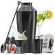 8 PC Bartender Kit, Complete Cocktail Shaker Bar Tools Set - Recipe Book & More