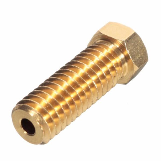 4 Size Brass Nozzle 3.0mm/1.75mm ABS/PLA Filament Extruder Nozzle For 3D Printer - 1102S