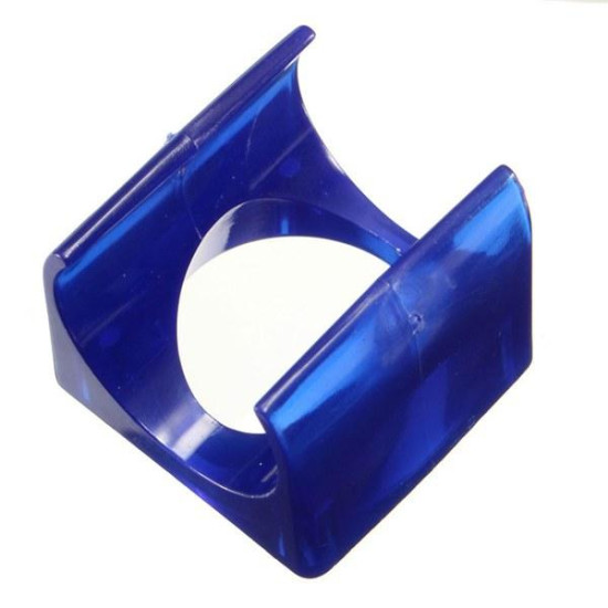 V6 Plastic Cover Shell Case For 30*10 Cooling Fan 3D Printer Extruder - Blue