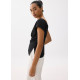 Rhea Boat Neck Drape Blouse