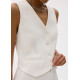 Yuna Relaxed V-neck Vest