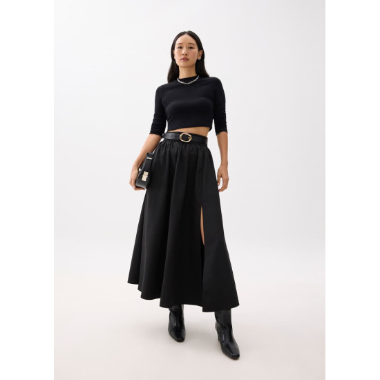 Zoe Flare Maxi Skirt