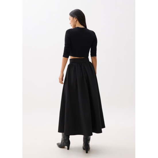 Zoe Flare Maxi Skirt