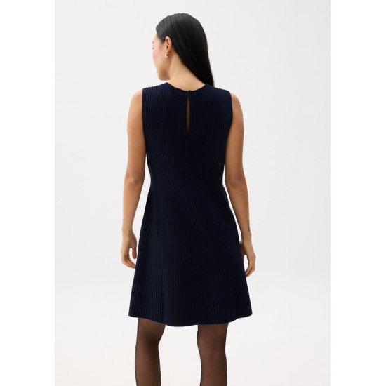 Kamil Contour Knit Fit & Flare Mini Dress