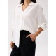 RuchedReady™ Ily Notch Collar Blouse