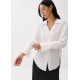 RuchedReady™ Ily Notch Collar Blouse