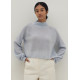 Paisley Full Milano Angora Blend Turtleneck Jumper