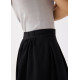 Lara Elastic Reversible Pleated Midi Skirt