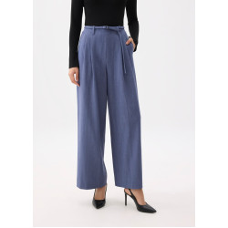 Leggy™ Mayumi Elastic Pleated Wide Leg Pants