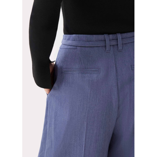 Leggy™ Mayumi Elastic Pleated Wide Leg Pants