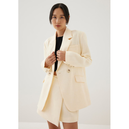 Lolly Tailored Tweed Blazer