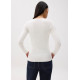 Fitted Asymmetric Knit Top