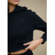 cheak Cosy Cropped Hoodie