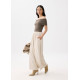 Elastic High Waist Palazzo Pants