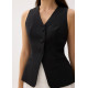 Fitted V-neck Vest