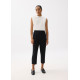 Mika Elastic Pleated Peg Leg Pants