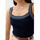 Crop Knit Camisole Top