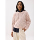 Sheer Pointelle Knit Sweater