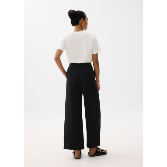 Leggy™ Lia Elastic High Waist Wide Leg Pants