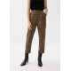 Aurinda Plaid Peg Leg Pants