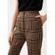 Aurinda Plaid Peg Leg Pants