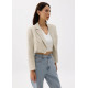 Tailored Boxy Crop Blazer