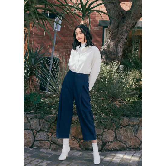 Bryn Brushed Twill Cocoon Pants