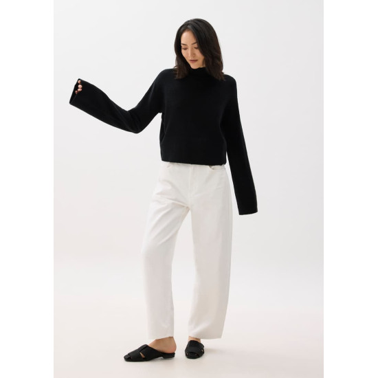 Turtle Neck Wool Sweater