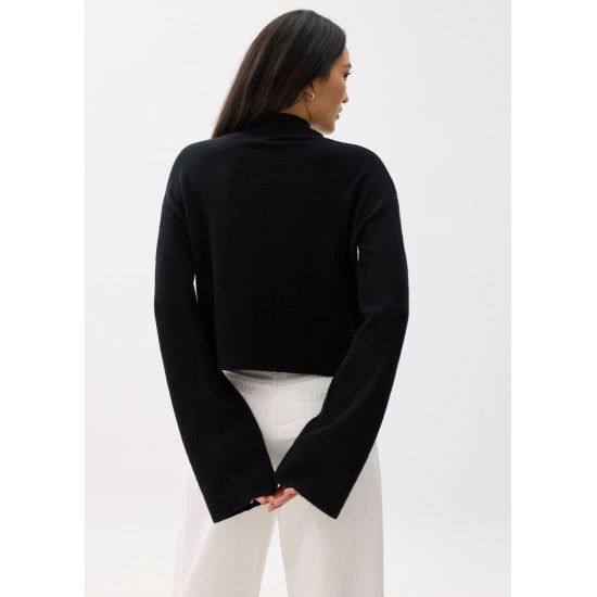 Turtle Neck Wool Sweater