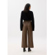 Leggy™ Elastic High Waist Vegan Leather Wide Leg Pants