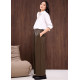 Leggy™ Elastic High Waist Vegan Leather Wide Leg Pants