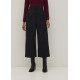 Jazlyn Textured Twill Wide Leg Pants