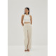 Darya Pintuck Maxi Pants